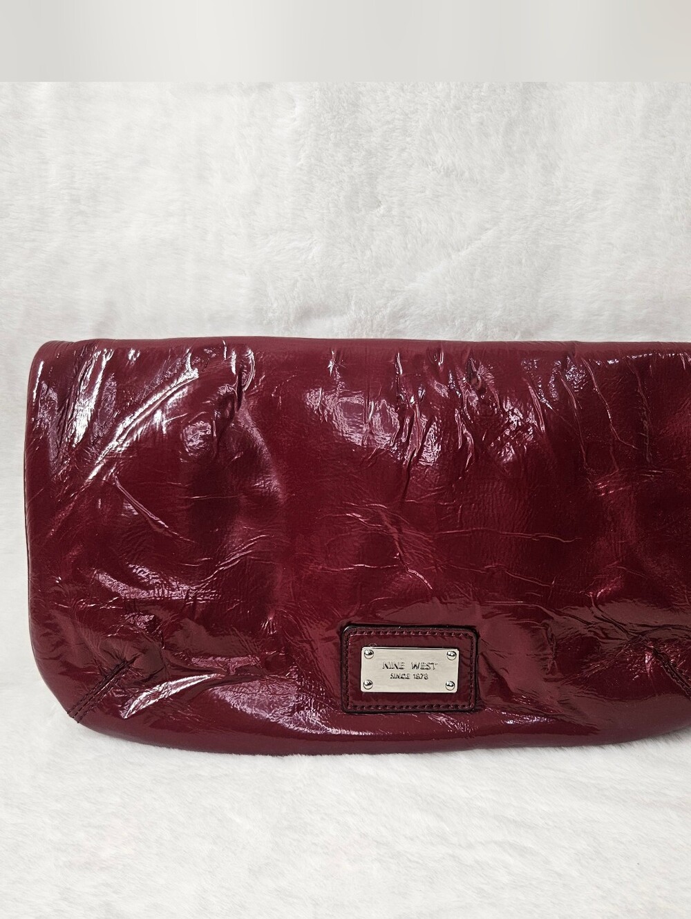 Nine West Patent Leather Clutch